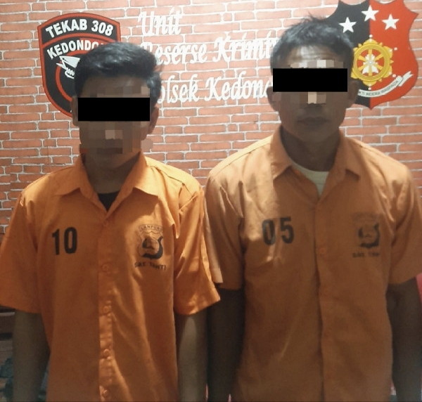Dalam waktu 1 Hari, Polsek Kedondong Polres Pesawaran Berhasil Bekuk Pelaku Curat