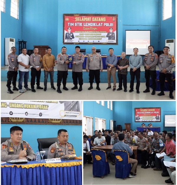 FGD Tim STIK Lemdiklat Polri melakukan penelitian dan supervisi di Polres Pesisir Barat