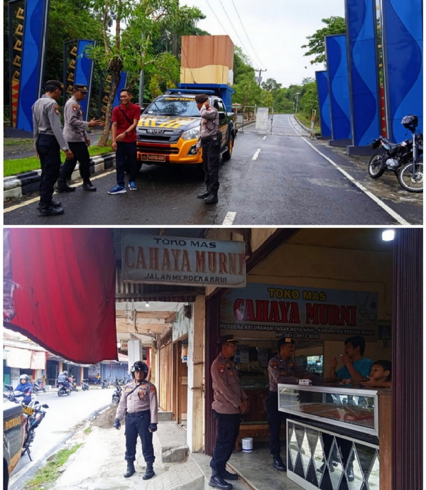 Patroli KRYD Sat Samapta Polres Pesisir Barat