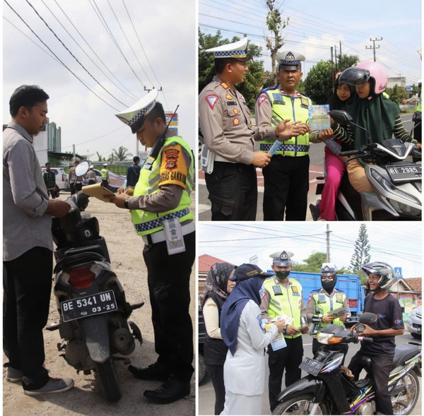 Lima Hari Operasi Patuh, Polres Pringsewu Tindak 365 Pelanggar Lalu Lintas