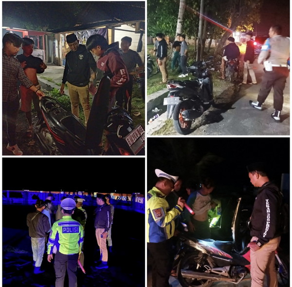 "Tidak mau kecolongan, Malam Minggu pun Polres Pesisir Barat menggiatkan patroli"