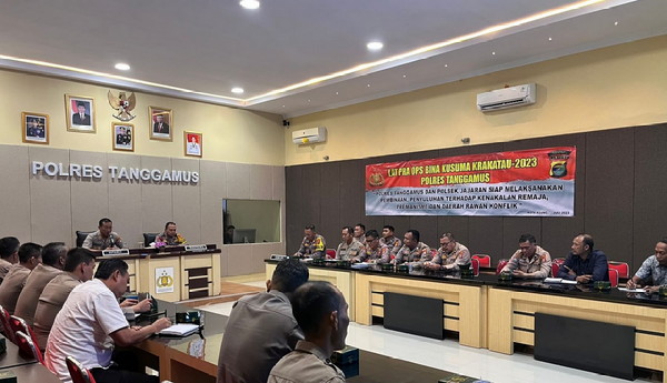 Polres Tanggamus Gelar Operasi Bina Kusuma