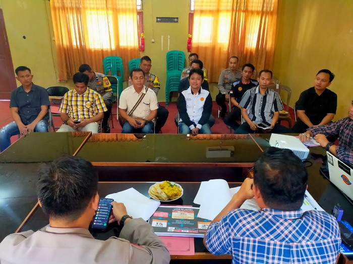 Bagian Sumber Daya Manusia Polres Pesisir Barat melaksanakan Pelatihan fungsi Teknis Intelkam