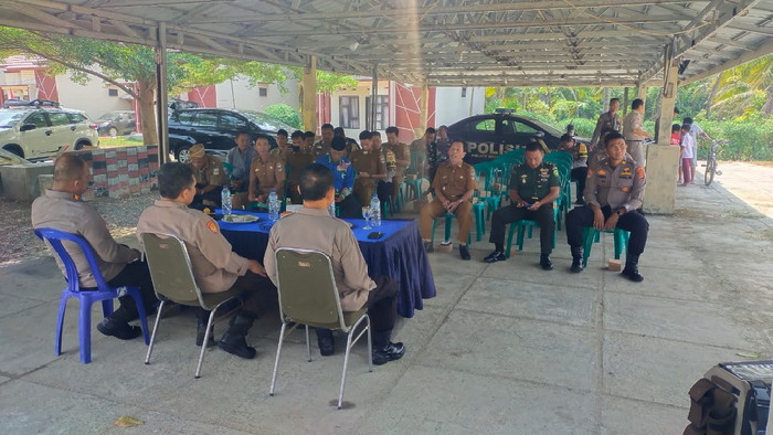 Tim Biro Rena Polda Lampung melaksanakan Study kelayakan nomenklatur Polsek Bengkunat