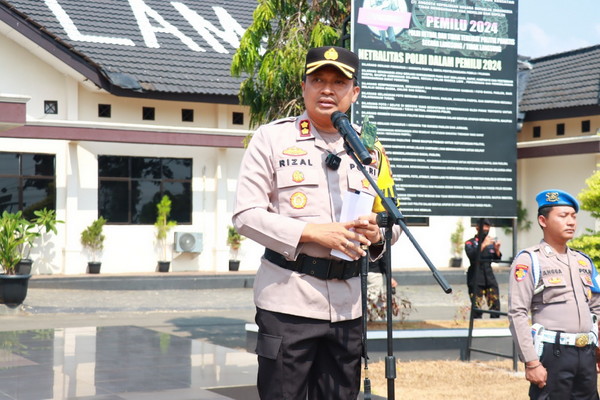 Pilkades Berjalan Lancar, Kapolres Lamtim AKBP M Rizal Muchtar : “Terima Kasih”