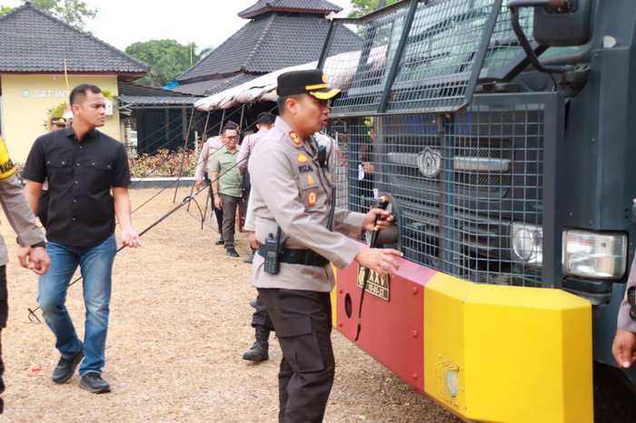 Dalam Rangka Kesiapan Menghadapi Pemilu 2024, Kapolres Lamtim Kesiapan Randis