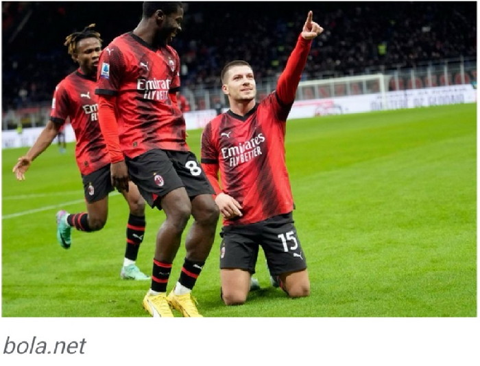 Liga Italia, AC Milan Kalahkan Frosinone 3-1