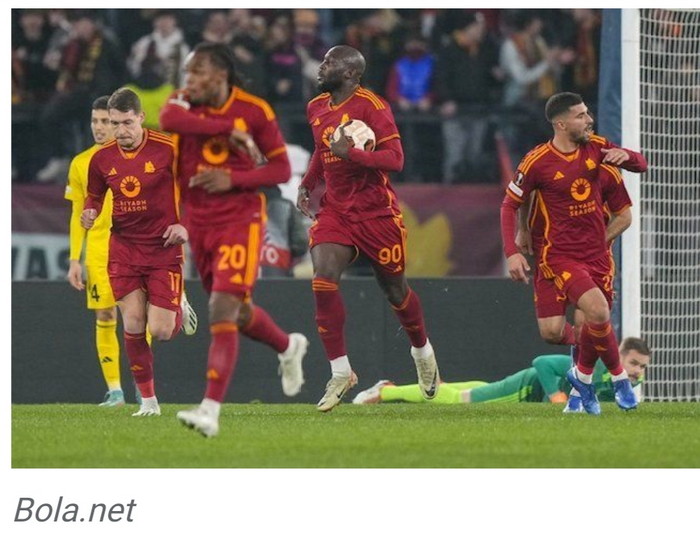 Liga Europa, Roma Hajar Sheriff 3-0 Tanpa Balas
