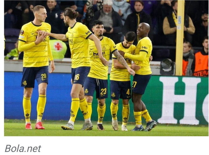 Liga Europa, Union Sain-Gilloise Kalahkan Liverpool 2-1