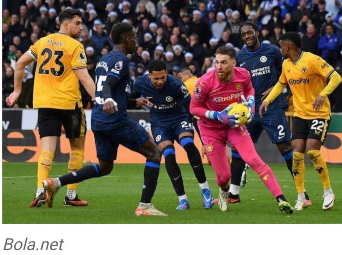 Liga Inggris, Wolverhampton Taklukkan Chelsea 2-1