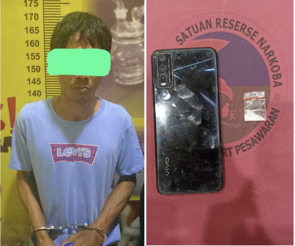 Polres Pesawaran Ungkap Penyalahgunaan Narkotika