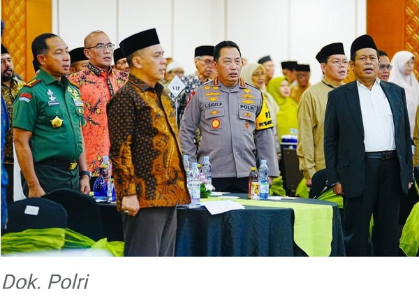 Wujudkan Pemilu Damai, Kapolri Hadiri Deklarasi Pemilu Damai yang Digelar MUI