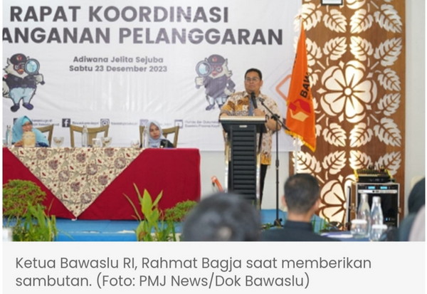 Bawaslu: Ada 40 Dugaan Pelanggaran Pemilu Oleh ASN dan TNI