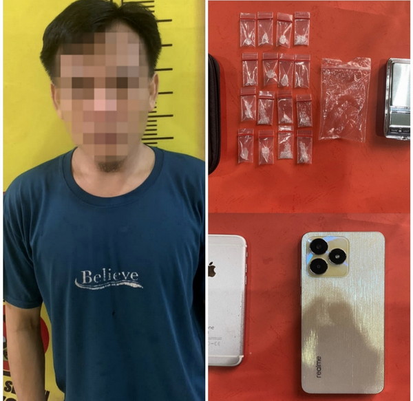 Sat Narkoba Polres Pesawaran Tangkap Pelaku Pengedar Sabu