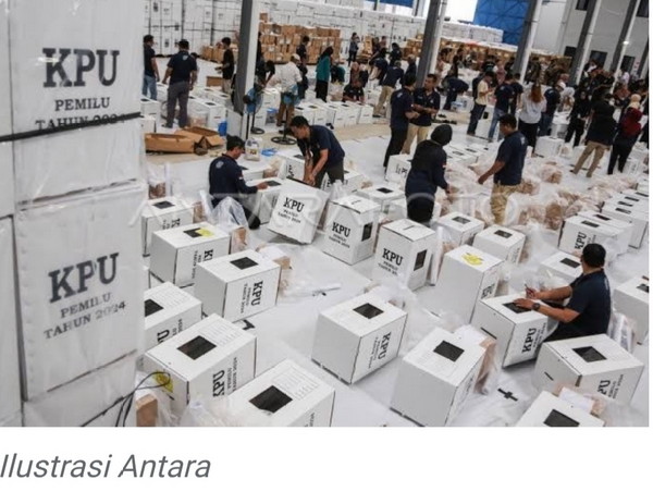 KPU DKI Jakarta: Hujan Tak Jadi Kendala Distribusi Logistik Pemilu