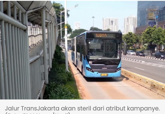 Transjakarta Tetap Beroperasi Saat Libur Pemilu