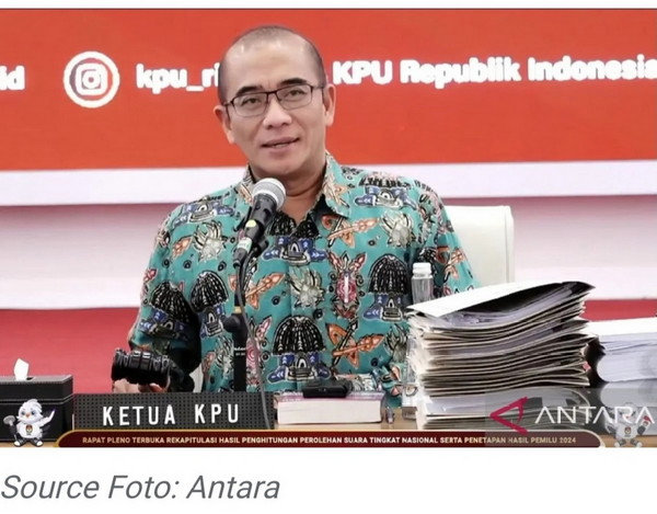 KPU Sahkan Rekapitulasi Suara Pemilu 2024 di 34 dari 38 Provinsi