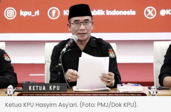 Soal Sengketa Pemilu 2024, Ketua KPU Siap Hadapi di Mahkamah Konstitusi