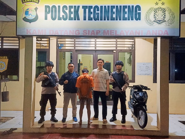 Unit Reskrim Tekab 308 Presisi Polsek Tegineneng Berhasil Ungkap Kasus Penipuan atau Penggelapan