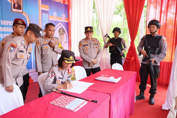 Lakukan Pengecekan di berbagai Lokasi Kapolres Pesawaran Pastikan Kesiapan Pengamanan Mudik Lebaran 2024