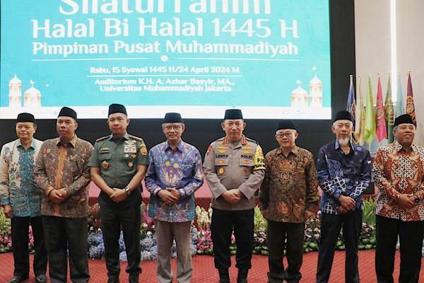 Apresiasi Kapolri Atas Peran Muhammadiyah dalam Menjaga Kedamaian Selama Proses Pemilu.