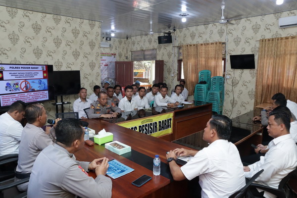 Polres Pesisir Barat gelar Operasi Sikat Krakatau 2024 selama 14 hari