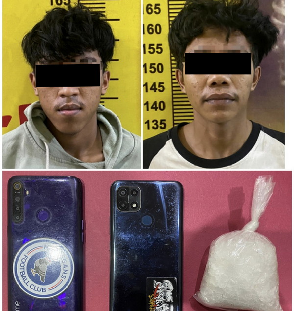 Satresnarkoba Polres Pesawaran Berhasil Meringkus Dua Pelaku dan Disita Sabu Seberat 94,95 Gram