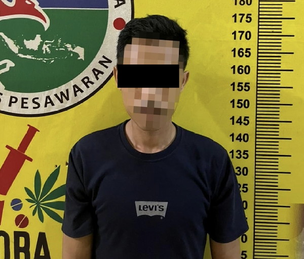 Di Duga Membawa Sabu, Seorang Pria Berhasil Di Amankan Satres Narkoba Polres Pesawaran