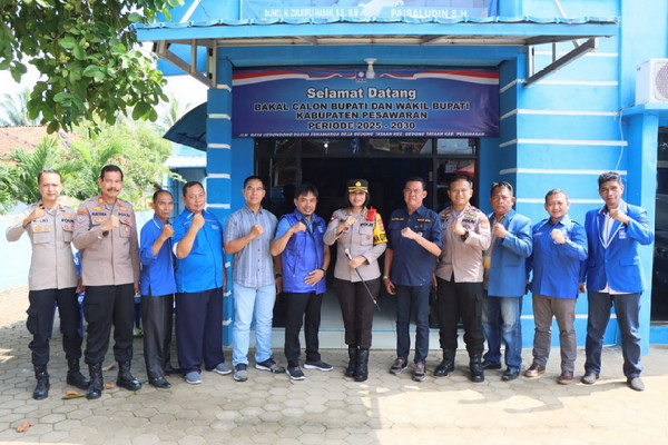 Jaga Netralitas Jelang Pilkada Tahun 2024 Kapolres Pesawaran Sambangi 3 Ketua Parpol