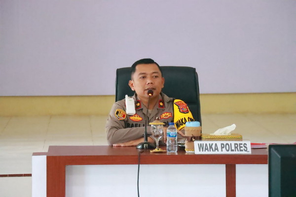 Wakapolres Lamtim Pimpin Lat Pra Ops Antik Krakatau 2024 Polres Lamtim