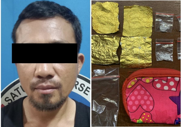 Ops Antik Krakatau 2024, Pengedar Sabu Berhasil Diringkus Sat Res Narkoba Polres Lampung Tengah