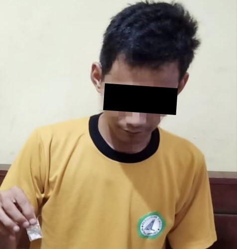 Bawa Narkotika Jenis Sabu, Pengendara Inova Di rulingkus Polsek Tegineneng Polres Pesawaran