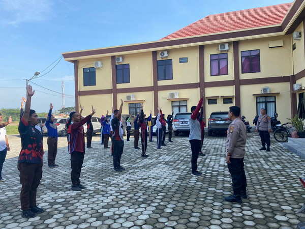 Polres Pringsewu Siapkan 30 Pelajar untuk Lomba Saka Bhayangkara Tingkat Polda Lampung