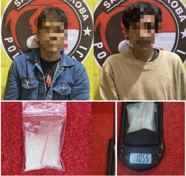 Bawa 10,55 gram Sabu, Dua Pria Asal Bekasi dan Lamteng di Tangkap di Mesuji