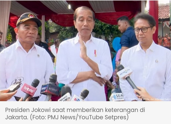 Keluarga Korban Judi Online Dapat Bansos, Jokowi: Gak Ada