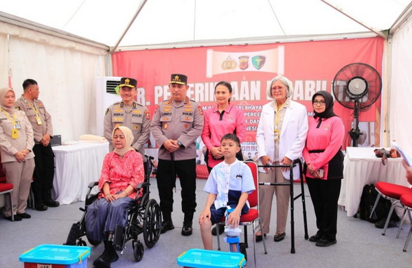 HUT Bhayangkara Ke-78, Polri Gelar Bakti Sosial Kesehatan Se-Indonesia