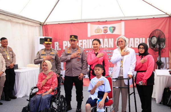 10 ribu Penyandang Disabilitas Jadi Peserta, Polri Pecahkan Rekor MURI di Bakti Kesehatan