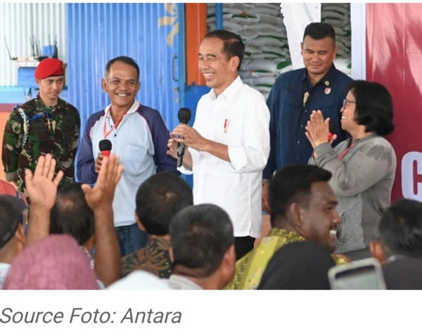 Presiden Jokowi Pastikan Bantuan Beras Berlanjut hingga Desember 2024