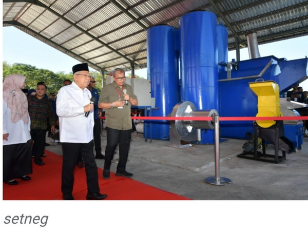 Kunjungi Kawasan Industri PIER Pasuruan, Wapres Pentingnya Pengolahan Limbah