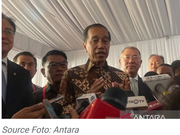 Presiden Jokowi Resmikan Ekosistem Baterai dan Kendaraan Listrik
