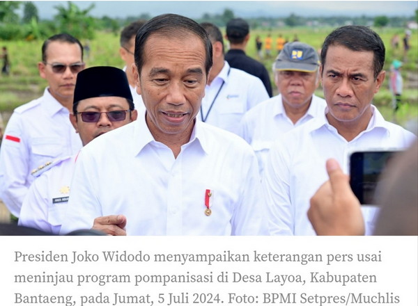 Presiden Jokowi Sebut Potensi IKN Dongkrak Pertumbuhan Ekonomi Sektor Pertanian bagi Daerah Sekitar