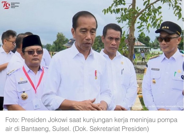 Jokowi Ungkap Penyebab RI Tidak Lagi Swasembada Pangan