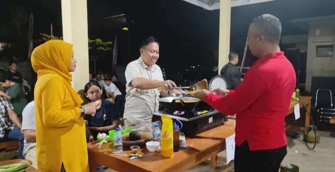 Semarak Hari Bhayangkara Ke-76, Polres Pesawaran Adakan Lomba Memasak Nasi Goreng Presisi