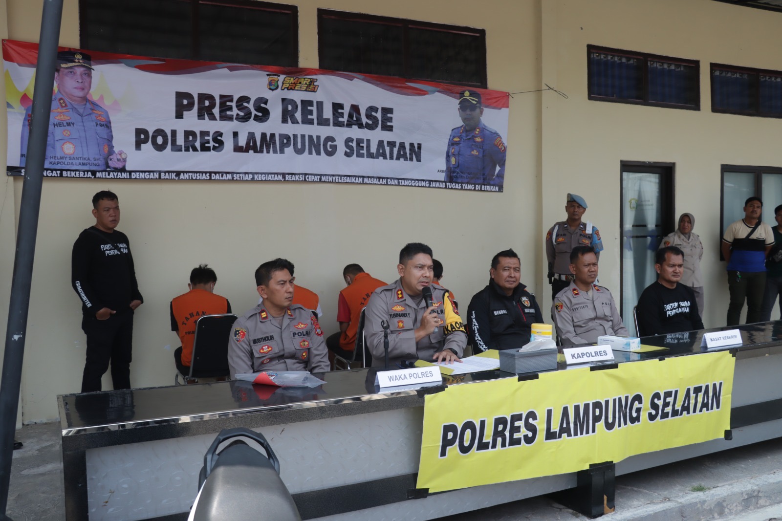 Spesialis Kambuhan Curi Truck, digulung Polsek Jati Agung.