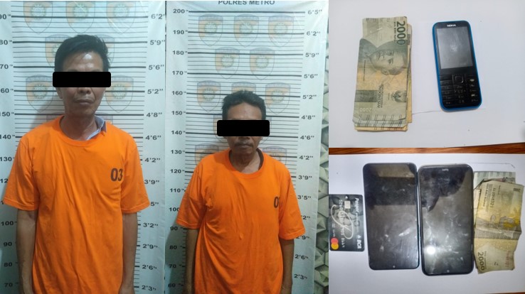 Satreskrim Polres Metro Berhasil Ungkap Kasus Judi Togel Online