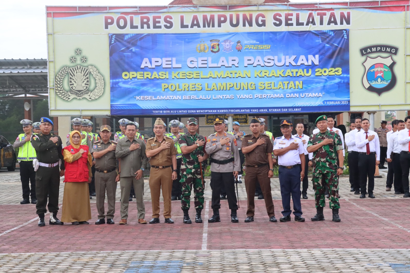 Polres Lampung Selatan laksanakan Operasi Keselamatan Krakatau  2023 selama 14 hari.