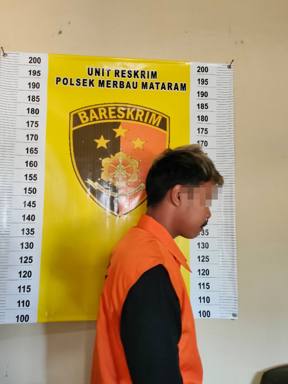Cabuli anak dibawah umur, warga Tanjung Harapan diamankan Polsek Merbau Mataram.