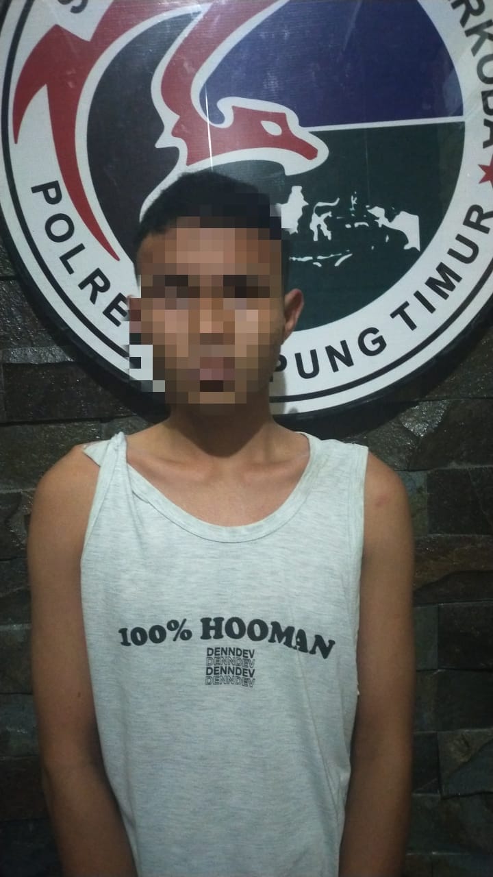 Gunakan Narkoba, Seorang Pemuda Diamankan Sat Res Narkoba Polres Lampung Timur