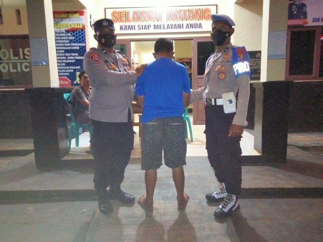 Tak Sampai 2 Jam, Polsek Bandar Sribhawono Polda Lampung Tangkap Pelaku Curanmor
