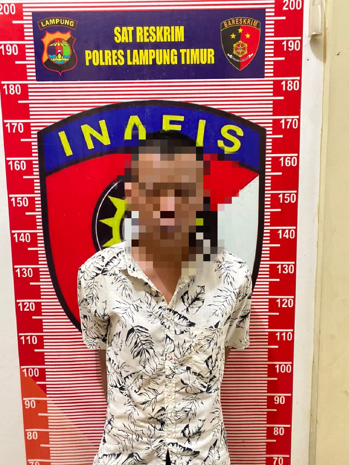 Terjatuh Dari Motor, Pelaku Curat Dibawa Warga ke Polres Lampung Timur